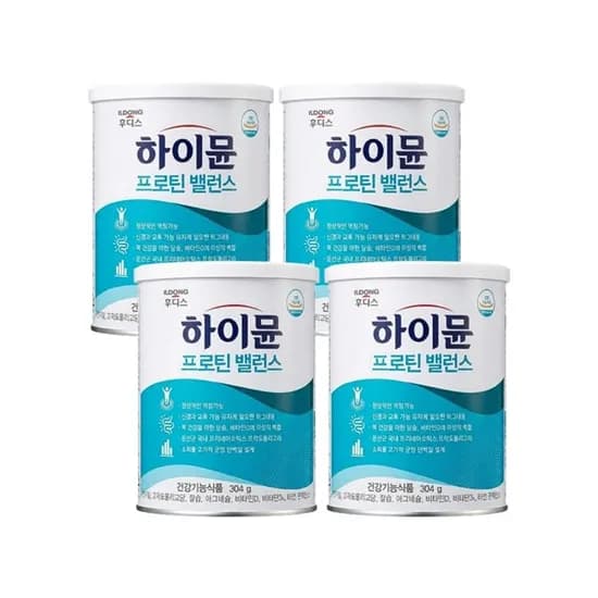 일동후디스 하이뮨 프로틴 밸런스 304g 4개