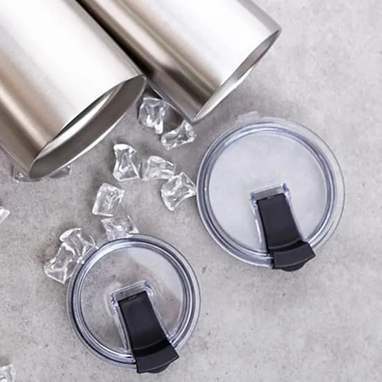 ABM 텀블러 뚜껑, 30oz, 블랙, 2개묶음, 1개