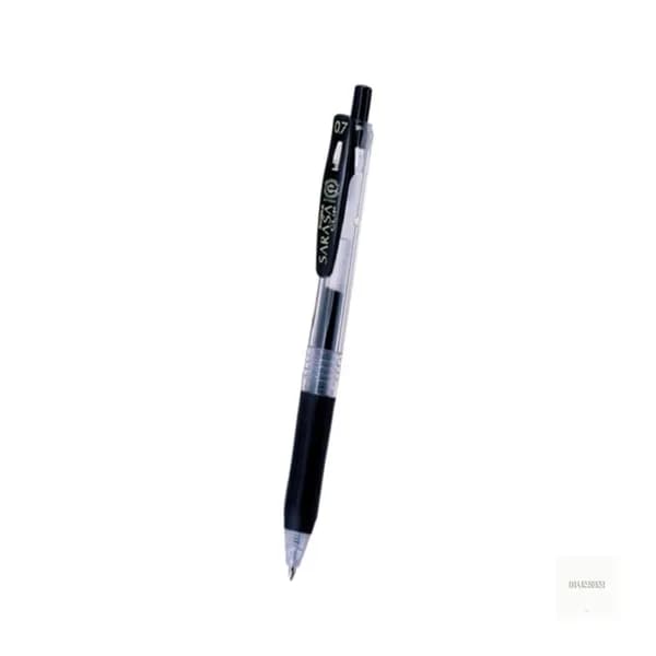 제브라 사라사클립 흑색 0.7mm 1개