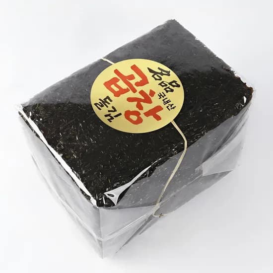 백송식품 완도산 곱창돌김, 특, 350g, 100장, 1개