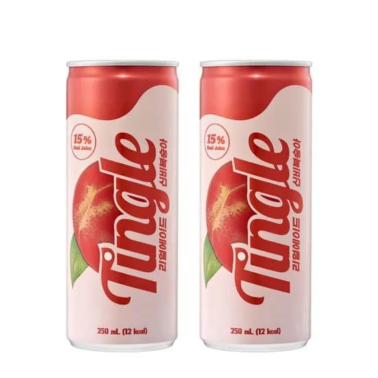 팅글 리얼에이드 신비복숭아 250ml 24캔