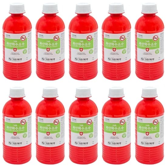 그린제약 과산화수소수 250ml 10개
