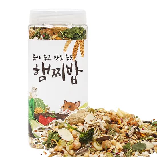 햄찌밥 햄스터 사료, 550g, 1개