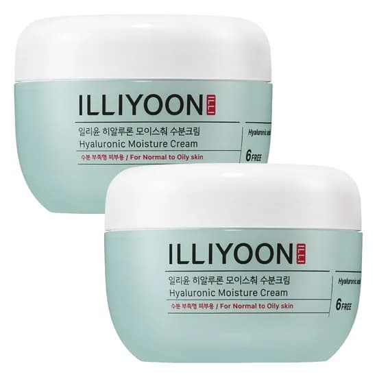 일리윤 히알루론 모이스춰 수분크림 100ml 2개