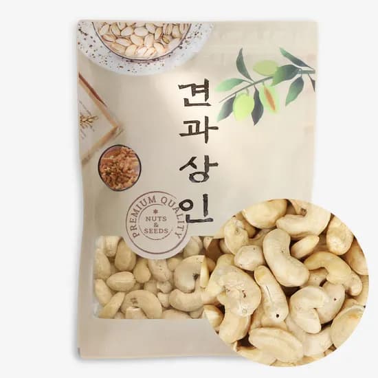 넛과상인 생 캐슈넛 무염 1kg 1개
