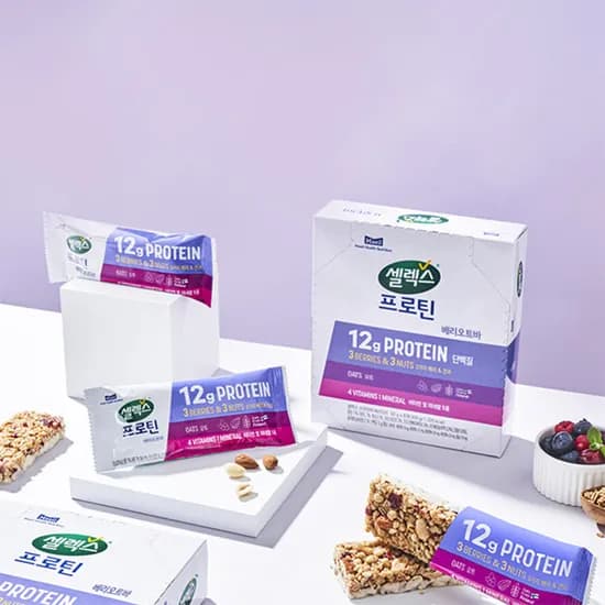 셀렉스 프로틴 베리오트 바, 50g, 6개입, 4박스