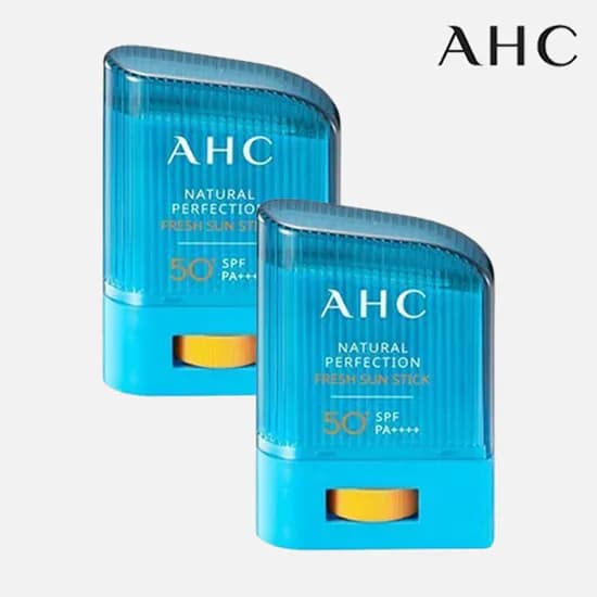 AHC 내추럴 퍼펙션 프레쉬 선스틱 1+1 구성 14g 총 2개