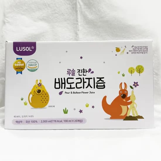 루솔 진한 배도라지즙 100ml 20개