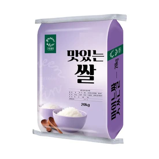 그린올린 맛있는 쌀 2025년산 20kg 1개