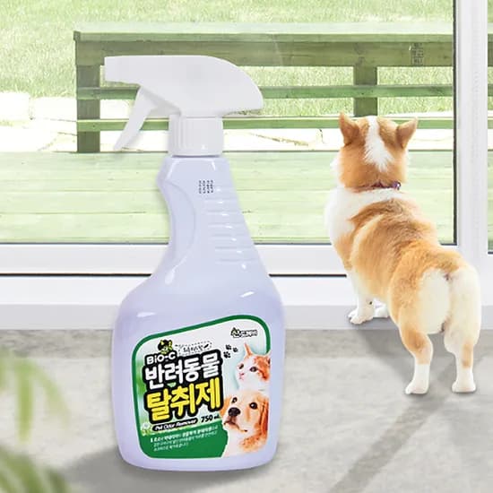 모아니 반려동물 화장실담배냄새제거 탈취제, 750ml, 1개