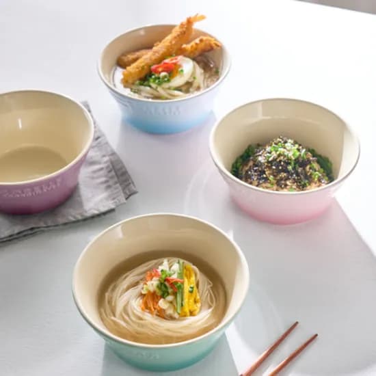 코렐 코디네이츠 브리즈스톤 라면기, 혼합(블루,퍼플,그린,핑크), 4종 4p 세트, 1세트