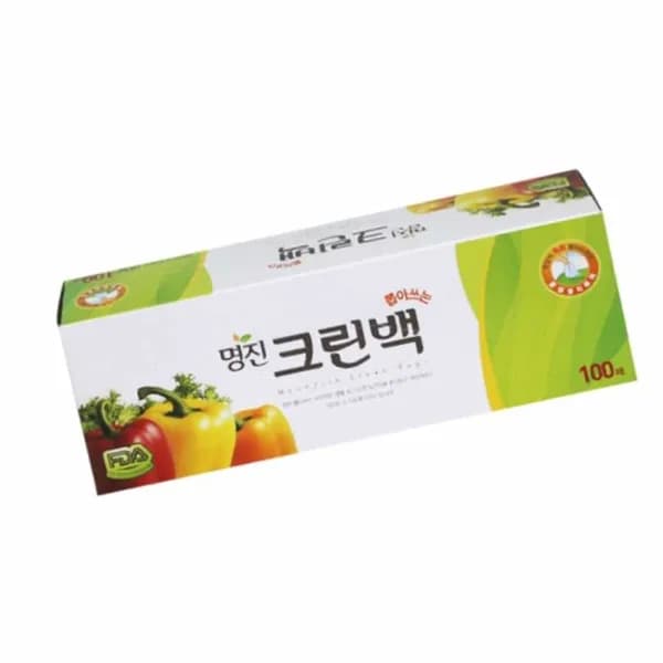 명진 크린백 25x35cm 100매 1개 5,000원