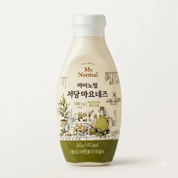 마이노멀 엑스트라버진 올리브오일 마요네즈 260g 1개