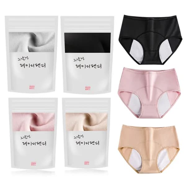 피치몰 그날엔 레이디팬티 세트 베이지 L 4개 1세트 12,900원