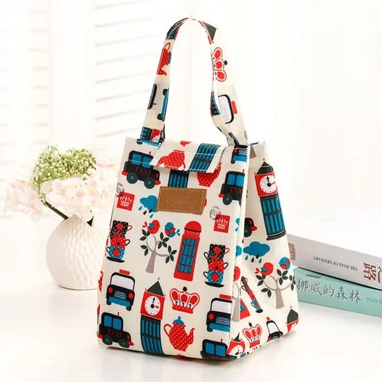 보온보냉 손가방 도시락 보냉백 38x18x18cm 1개