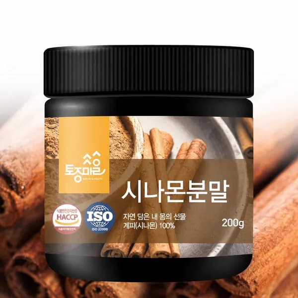 토종마을 HACCP인증 시나몬분말 200g 1개