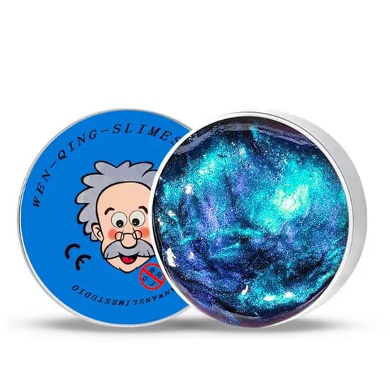 오브제 오디네르 박사 퍼티 닥터 유리 슬라임, 카멜레온 블루, 80g, 1개