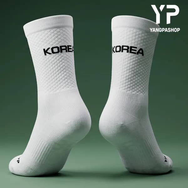 양파샵 얇은 축구 풋살 양말 논슬립 압박 하프 스포츠 삭스 화이트 L(270mm-290mm) 1개