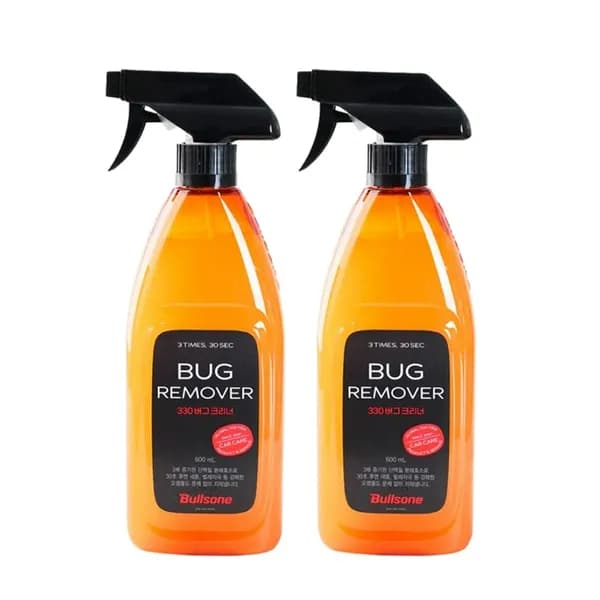불스원 330 버그클리너 600ml 2개