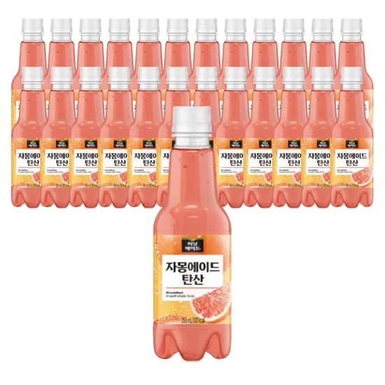 미닛메이드 자몽에이드 350ml 24개