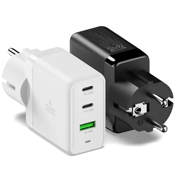 신지모루 O-PD 65W GaN 3포트 초고속 충전기 화이트 22,900원