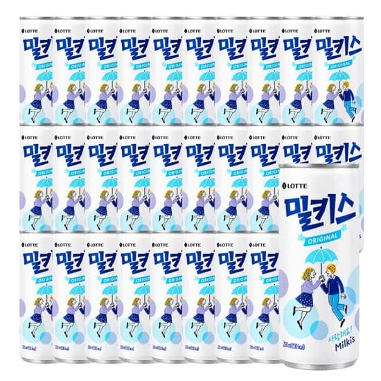 롯데칠성 밀키스 오리지널 250ml 30캔