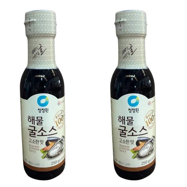청정원 해물 굴소스 고소한맛 250g 2개