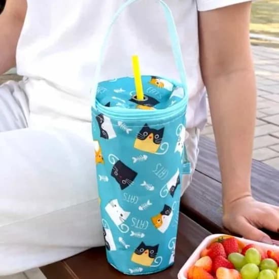 고양이 물병 보냉가방, 1개