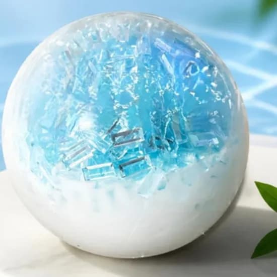 수제 왁뿌볼, 블루, 50g, 1개