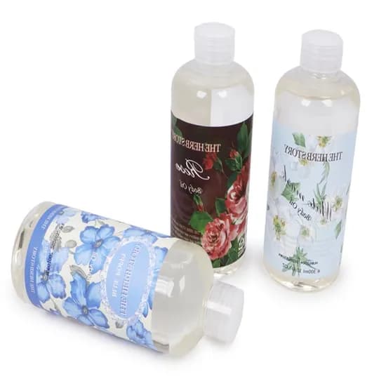 더허브스토리 바디오일, 블루퍼피(양귀비), 300ml, 1개