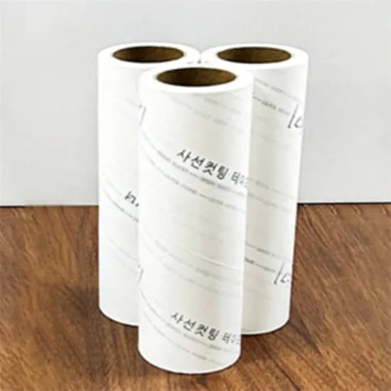 테이프 클리너 리필 사선돌돌이 16cm 화이트 3P 3개