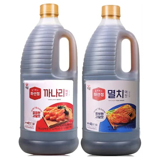 하선정 멸치액젓 3kg 외 1종