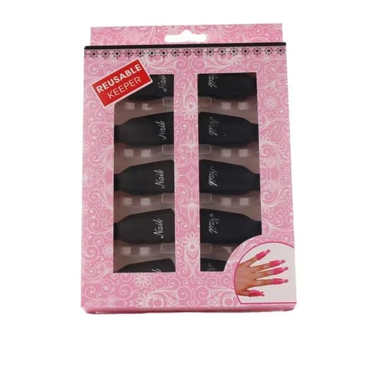 퍼니네일 쏙오프클립 블랙 손 10PCS 1개 4,870원
