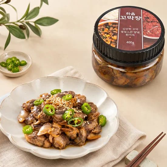 정착 벌교 간장 꼬막장 400g 2개