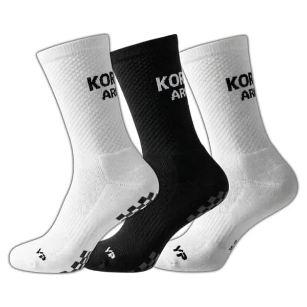 KOREA ARMY 풋살 축구 논슬립 하프 삭스 블랙 M(240mm-270mm) 1개