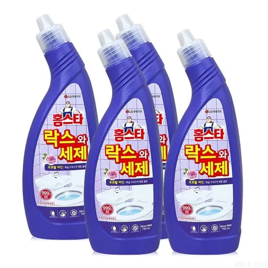 홈스타 락스와세제 후로랄 파인 750ml 4개