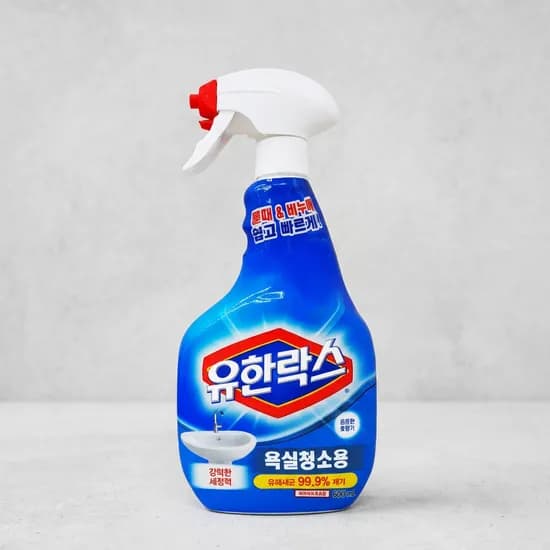 유한락스 욕실청소용 600ml 4개