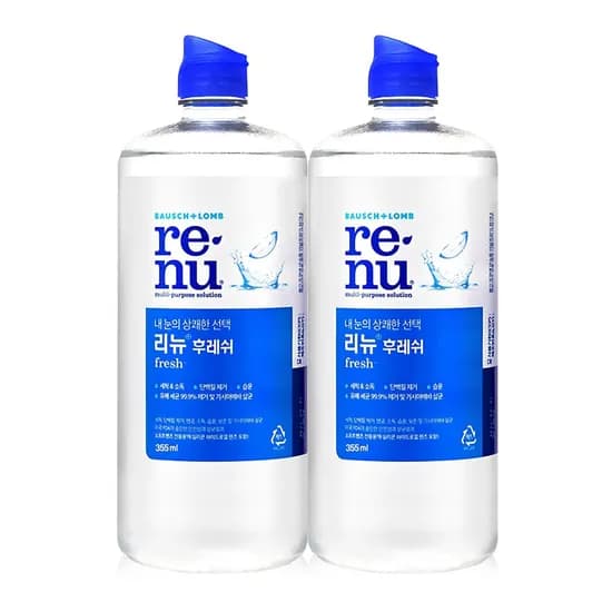 리뉴 후레쉬 355ml 2개