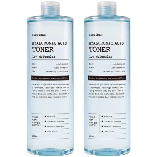 센티베르 저분자 히알루론산 토너 1000ml 2개
