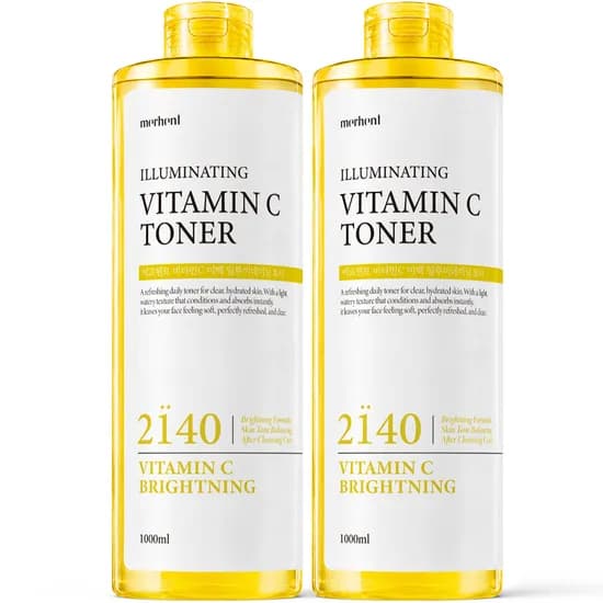 메르헨트 비타민C 일루미네이팅 대용량 미백 토너 1000ml 2개