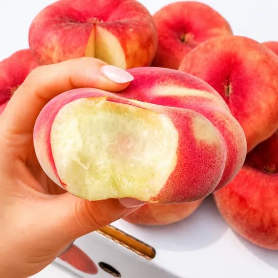 유럽종 납작복숭아, 500g, 1개