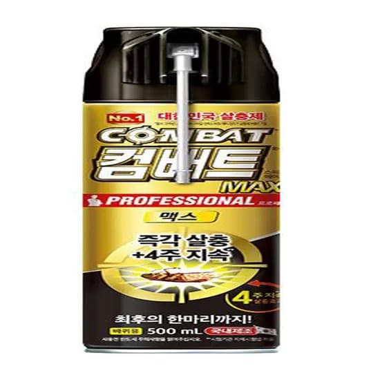 컴배트 프로페셔널 맥스 에어졸 500ml 1개