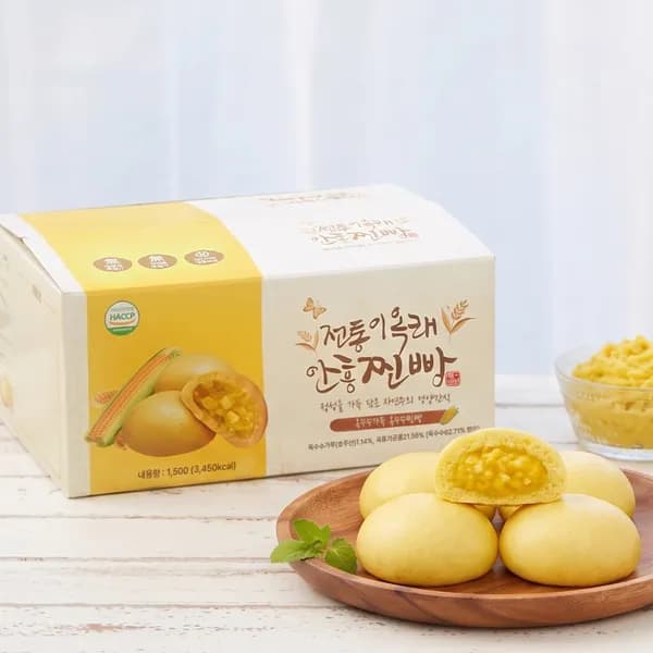 이옥래 안흥찐빵 옥수수앙금 50g 10개 3개 18,900원