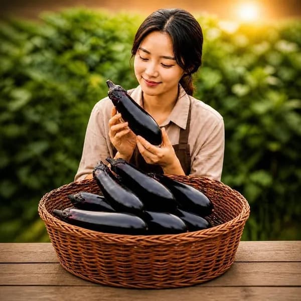 국내산 산지직송 가지 3kg 1박스