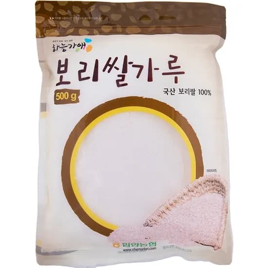 함양농협 하늘가애 보리쌀가루 500g 1개