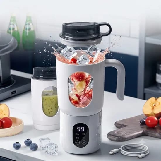 신일 무선 텀블러 믹서기 블렌더, 화이트, 600ml, 1개