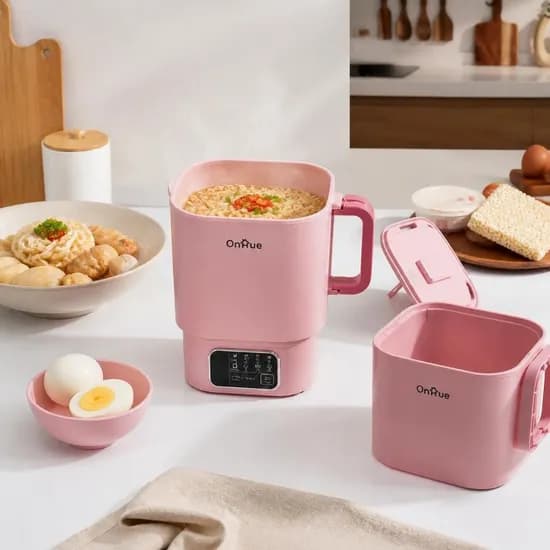 온휴 여행용 멀티쿠커 OHA-EK10TW 1L 큐티핑크 1개 49,000원