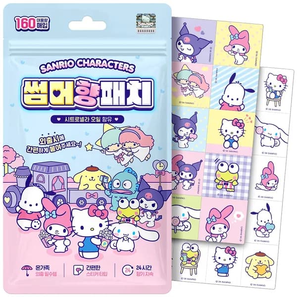 썸머향 패치 대용량 160매입