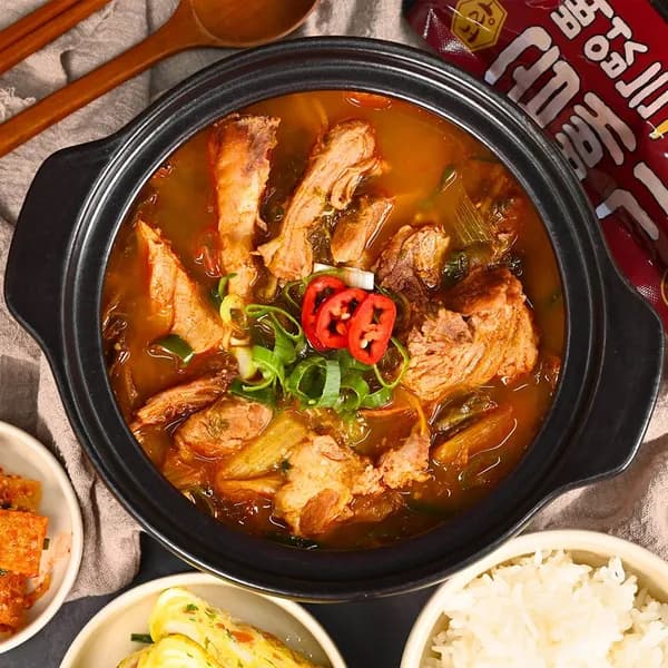 노랑 곱빼기 뼈없는 감자탕 600g 3봉