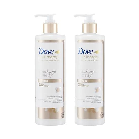 도브 헤어테라피 샴푸 브레키지레미디 380ml 2개